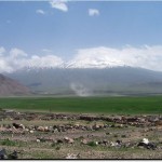 Der Berg Ararat, der biblische Berg der Landung Noahs nach der Sintflut